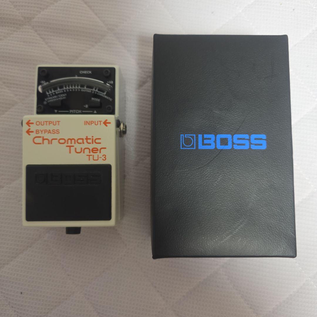 BOSS TU-3 クロマチックチューナー(電池付き)(箱付き) お値下げ可能