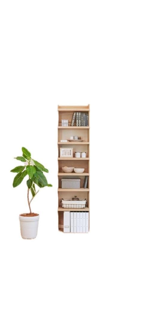 白井産業 厚い棚板が力強く存在感を放つ2mのおしゃれなオープンラック シェルフ