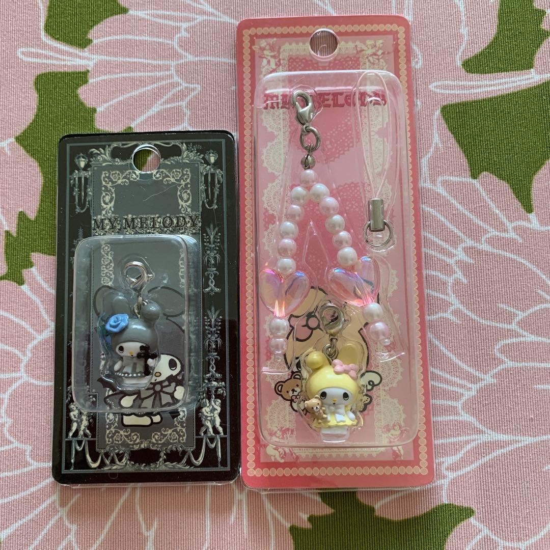 激レア◆ マイメロ　ゴシック　ロリータ　ファスナーマスコット　ストラップ