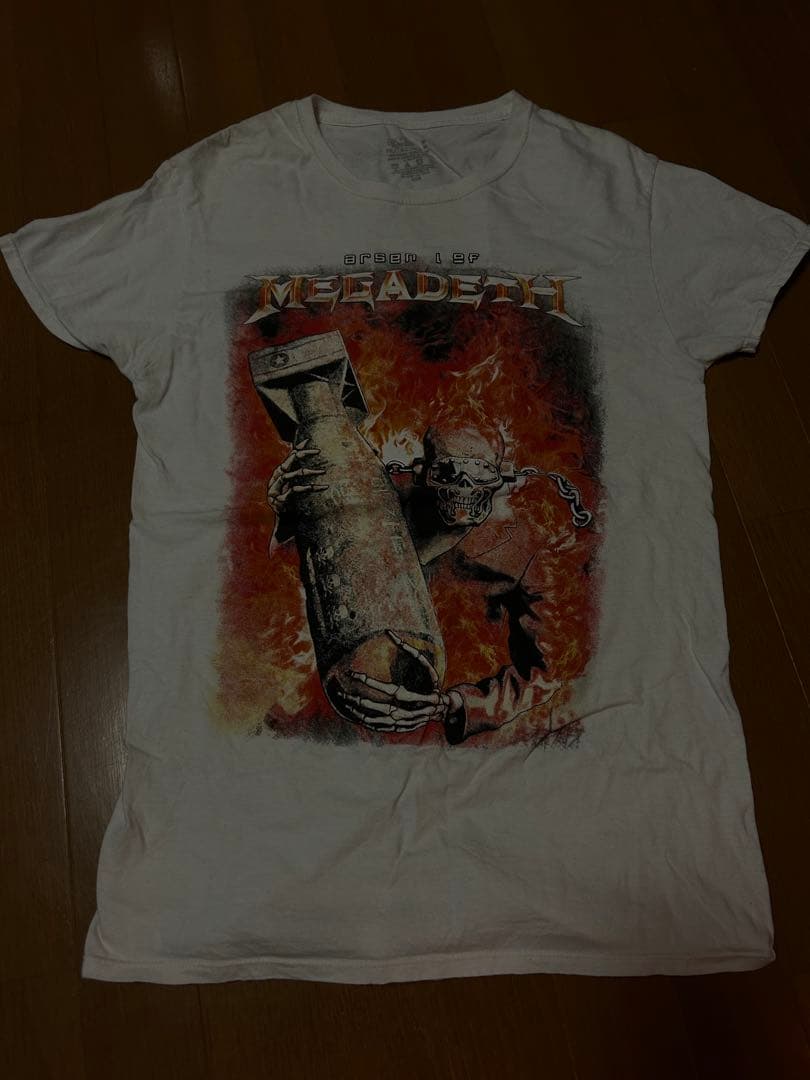FRUIT OF THE LOOMTシャツ M MEGADETH 平成アメカジ