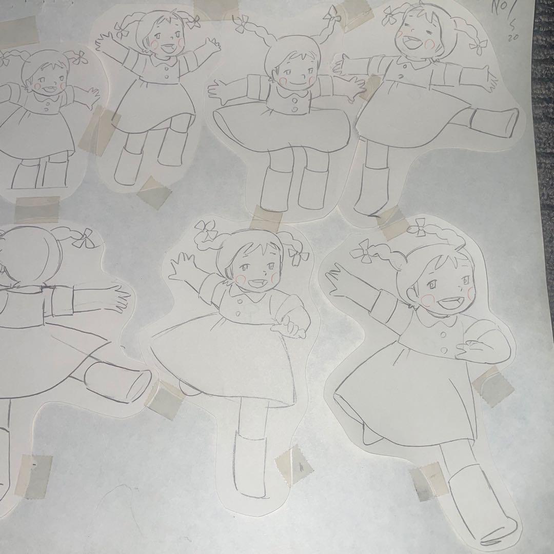 草原の少女ローラ　設定　直筆