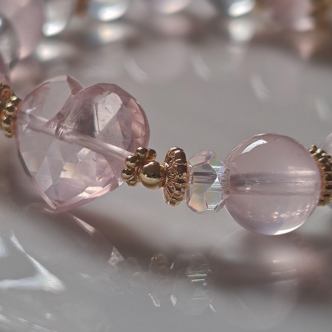 専用です♡新作♡宝石質ローズクオーツ♡ 、モザンビーク産ローズクオーツ