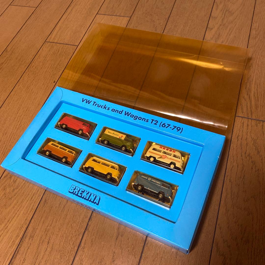 ブレキナBREKINA VW TYPE2 フォルクスワーゲン ミニカー セット