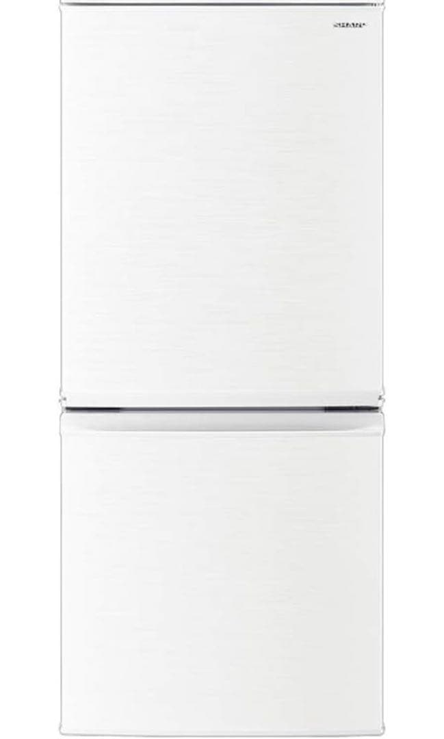 SHARP ホワイト冷蔵庫 フラットデザイン