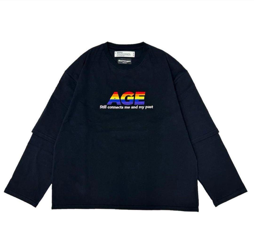 DAIRIKU \"AGE\" Layered TEE age factory 美品