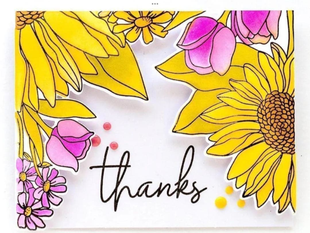 アルテニューSeasonal Bloom スタンプ・ダイ・フォルダー・ステンシル