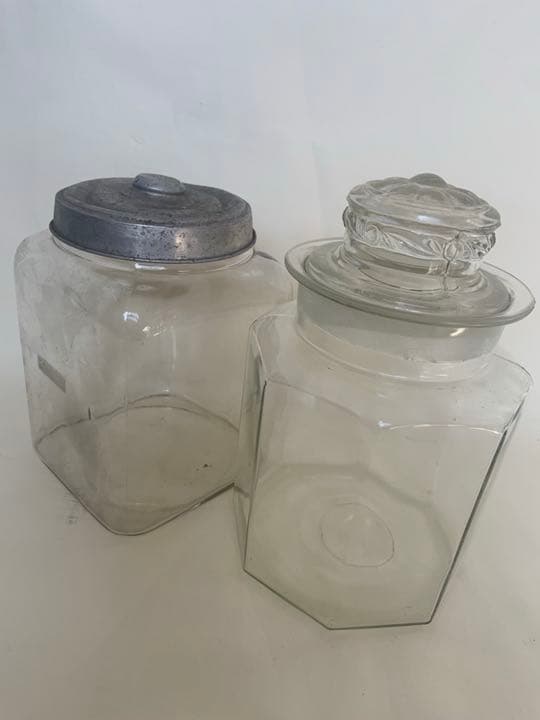 アンティーク　レトロ  ヴィンテージ  古道具　菓子　瓶