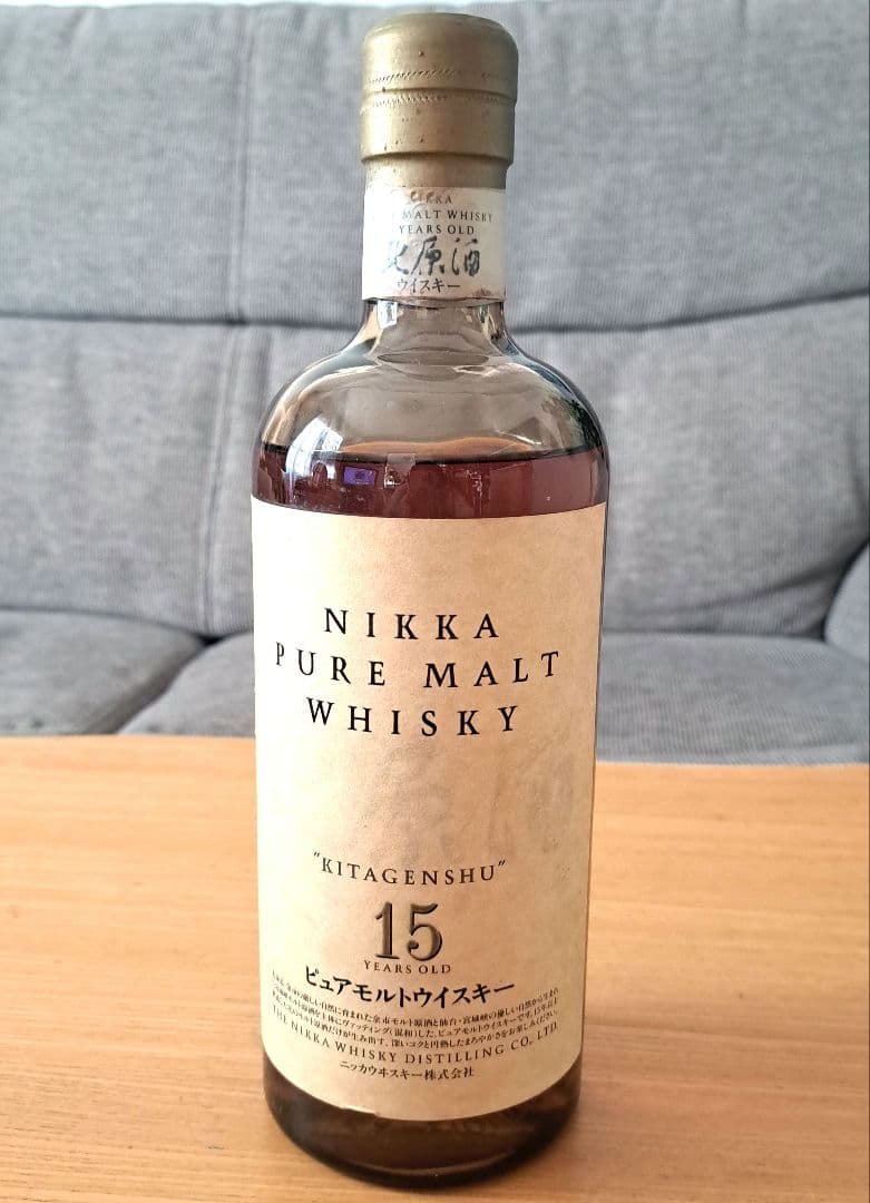 の*ち様 [未開栓] NIKKA PURE MALT WHISKY 北原酒 15