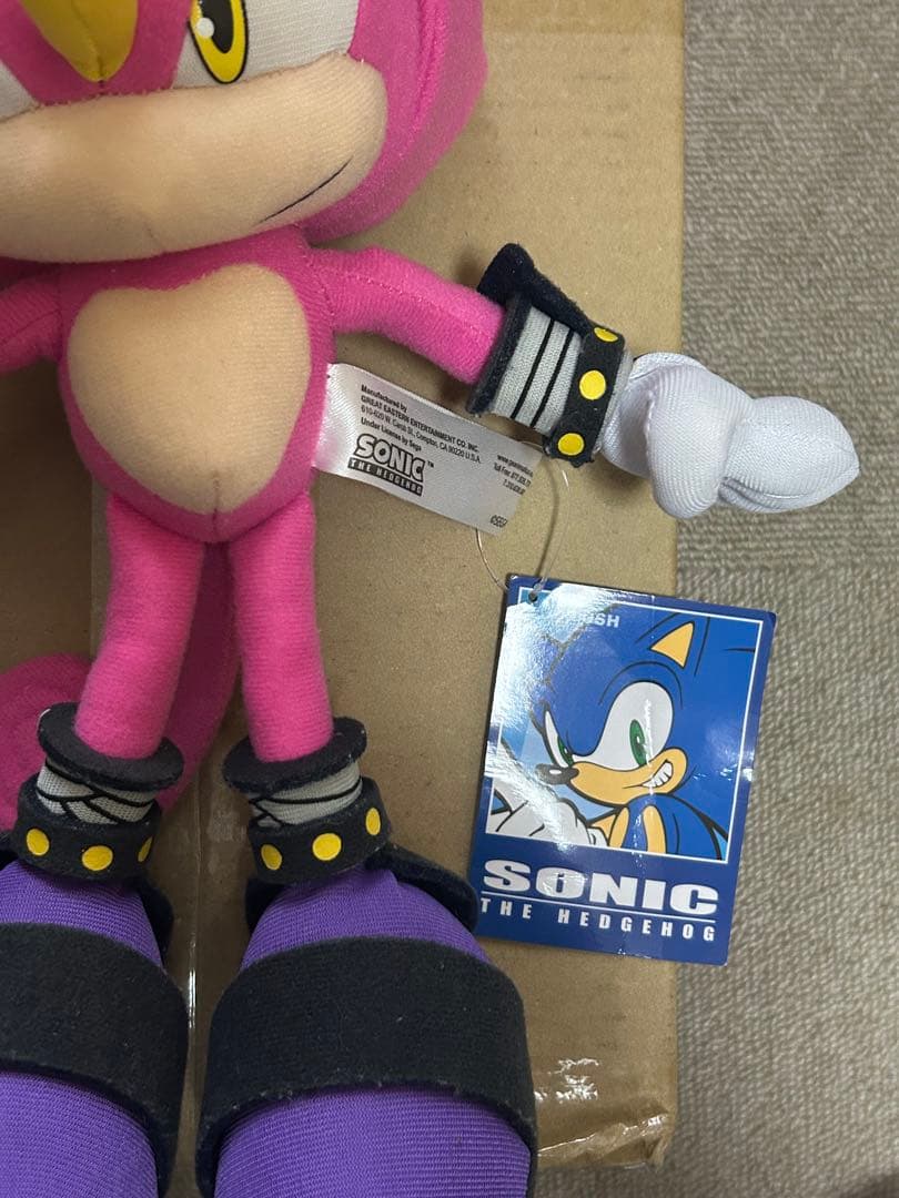 エスピオぬいぐるみ　ソニック・ザ・ヘッジホッグ GEAnimation