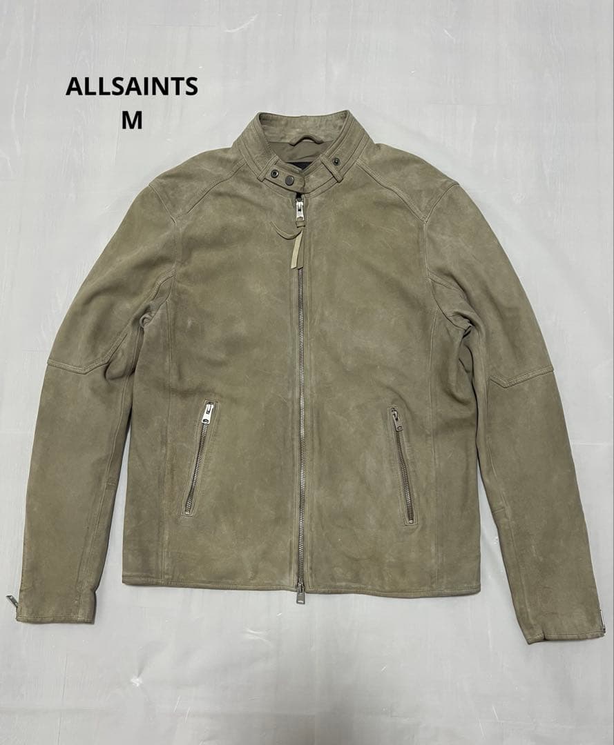 ジャケット・アウター ALLSAINTS Cora Suede Bomber Jacket M