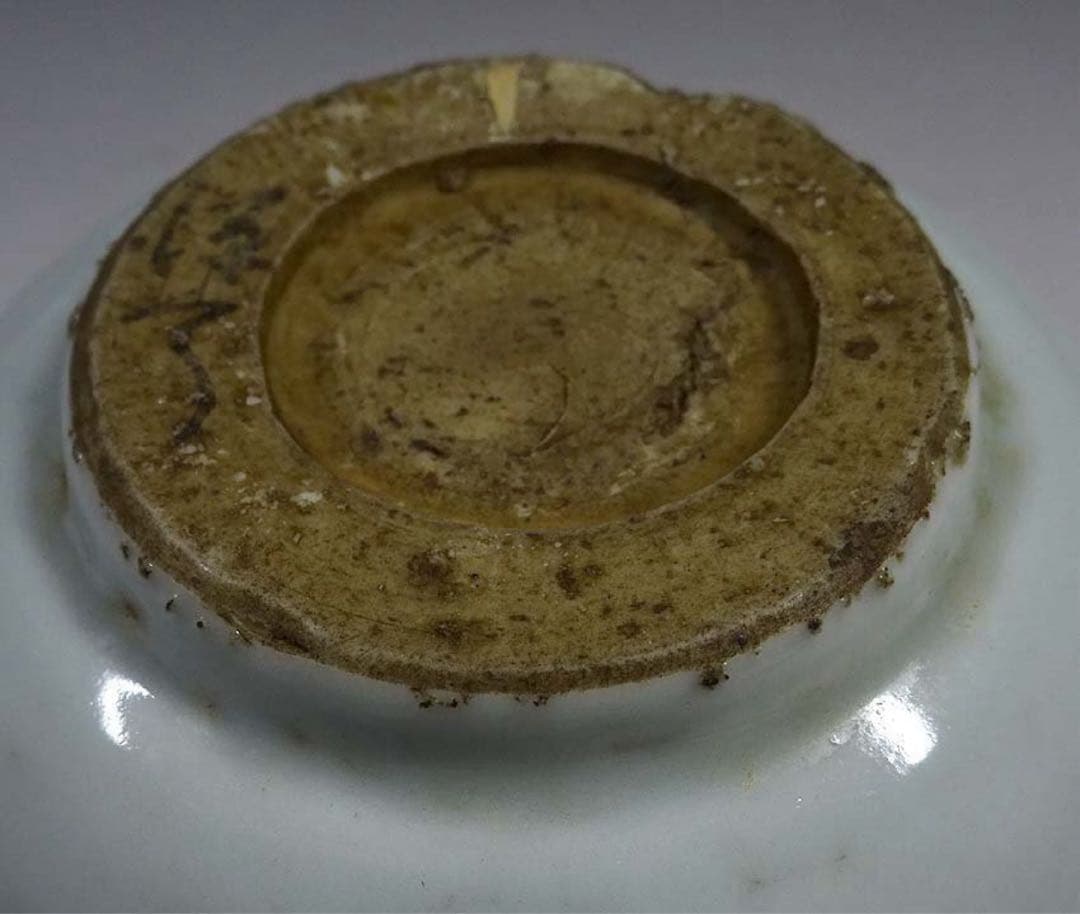 中国 明朝 古染付 梅花文様 魯山人 愛玩 向付 懐石 茶道 骨董 古美術