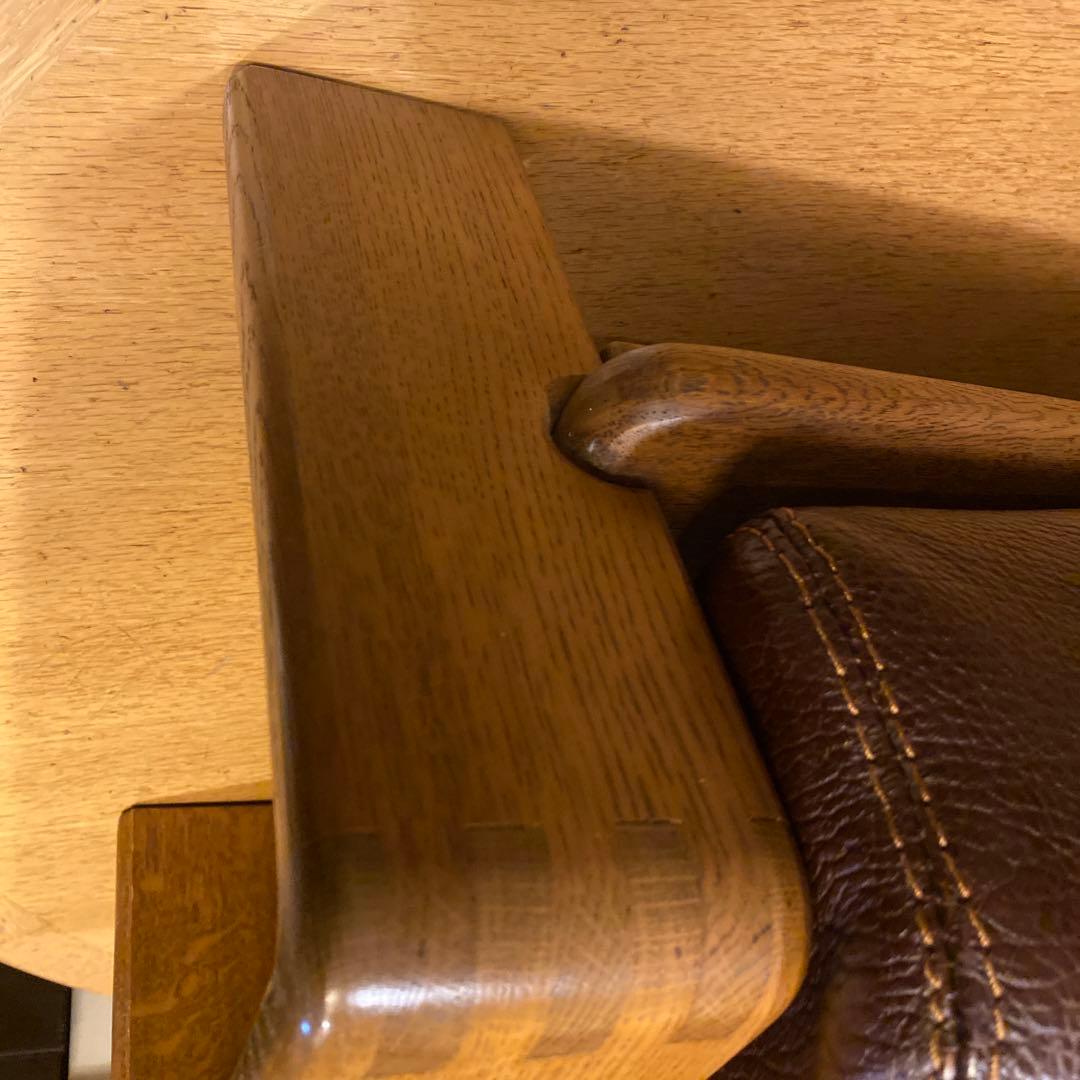 Condehouse ボルス　オットマン　高級　シボ厚革　旭川家具