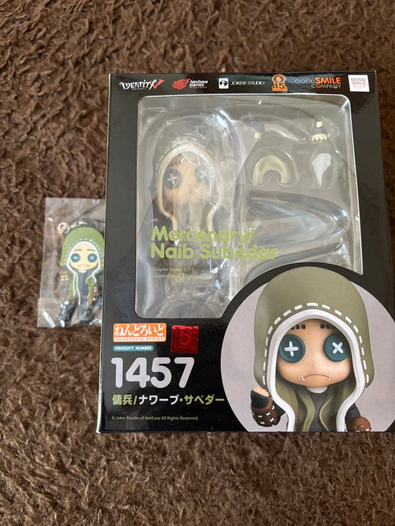 第五人格 傭兵 ねんどろいど ナワーブ identityV ラバーストラップ付