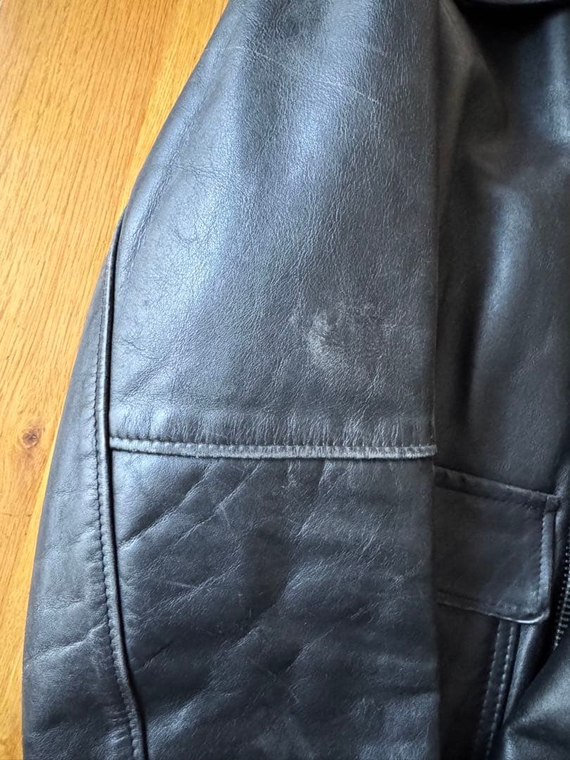 Schott レザーシングルライダースジャケット