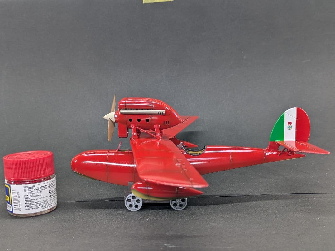 紅の豚　1/48 サボイアS21.F 後期型　プラモデル完成品