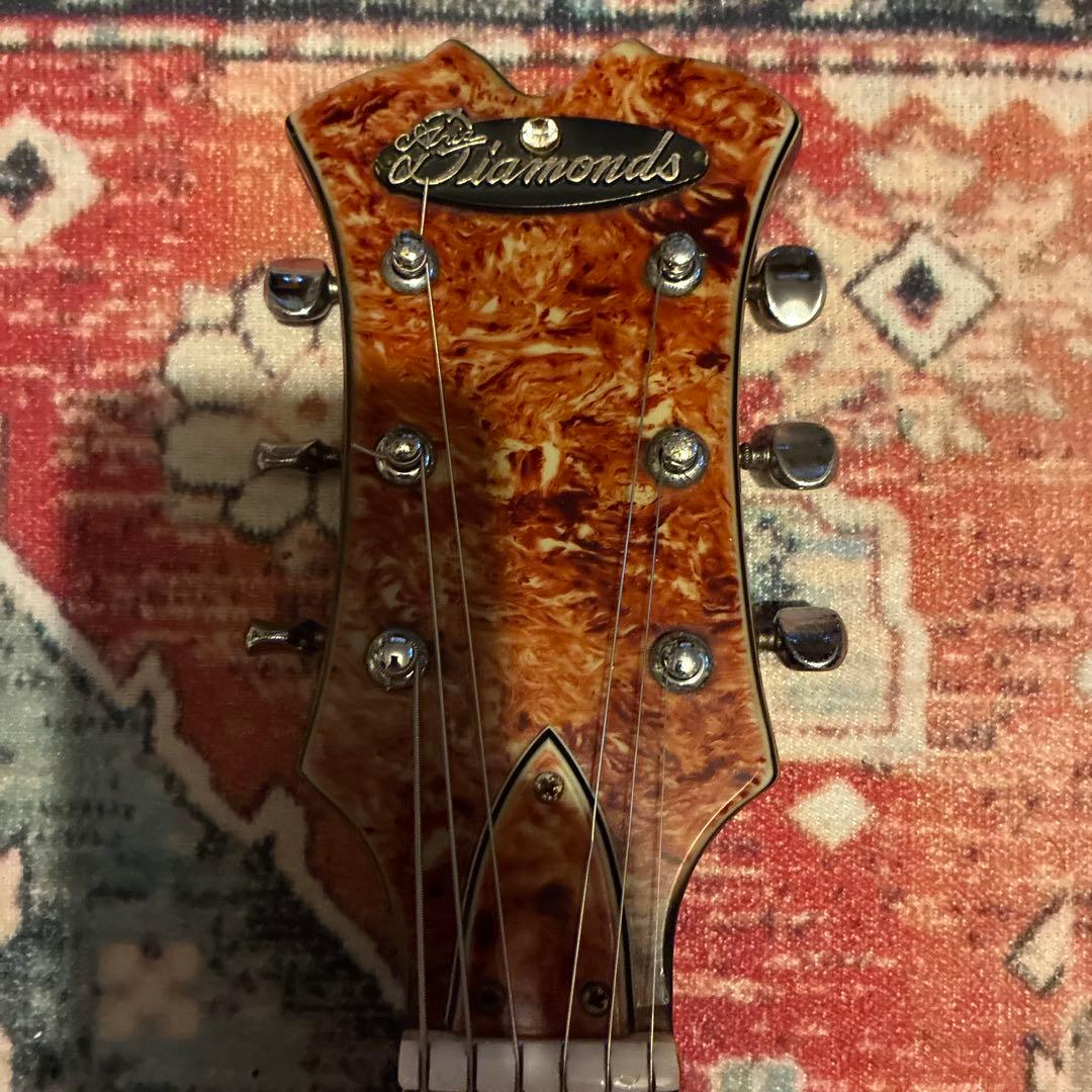 Aria Diamonds 60's ヴィンテージ　ビザールギター　フルアコ