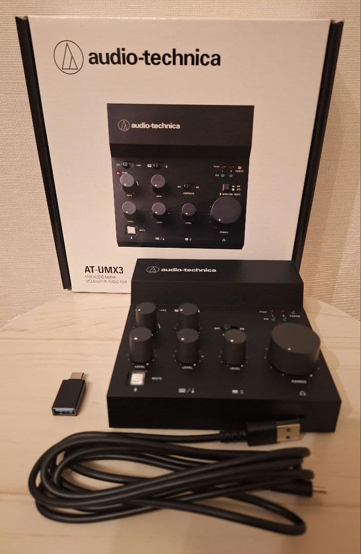 【美品】AT-UMX3 USBオーディオインターフェイス