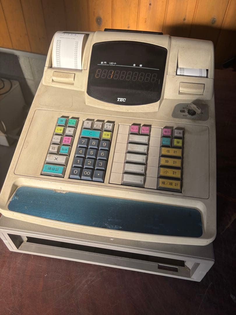 動作確認済み TEC レジスター ホワイト