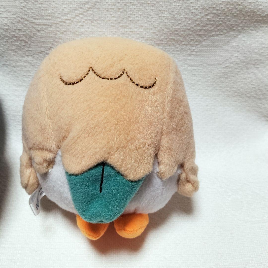 希少　タカラトミー　ポケットモンスター　モクロー　サトシのリュック　ぬいぐるみ