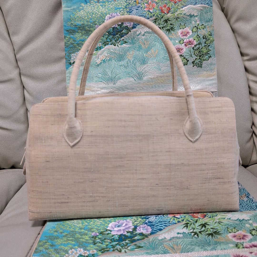 利休バック　和装用バッグ 　 大きめ　響創　シンプルデザイン　美品