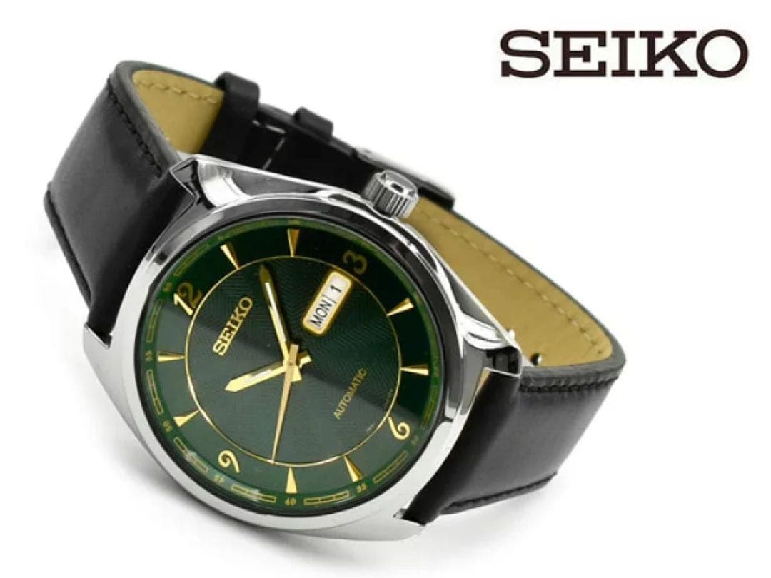 SEIKO RECRAFT 自動巻き機械式 メンズ 腕時計