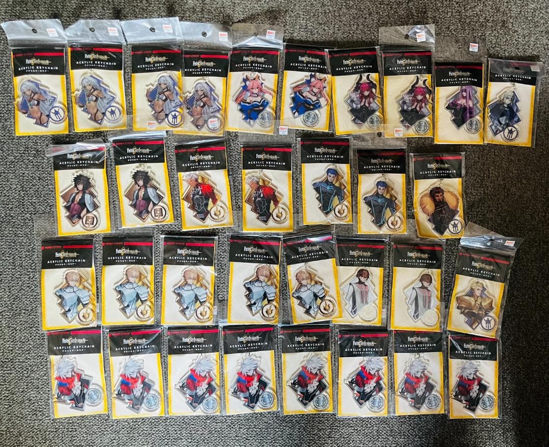 Fate/EXTELLA 　アクリルキーホルダー　33個　新品