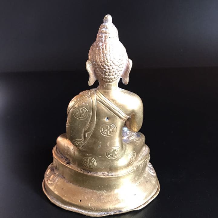 時代物 仏教美術 古銅 仏像 置物