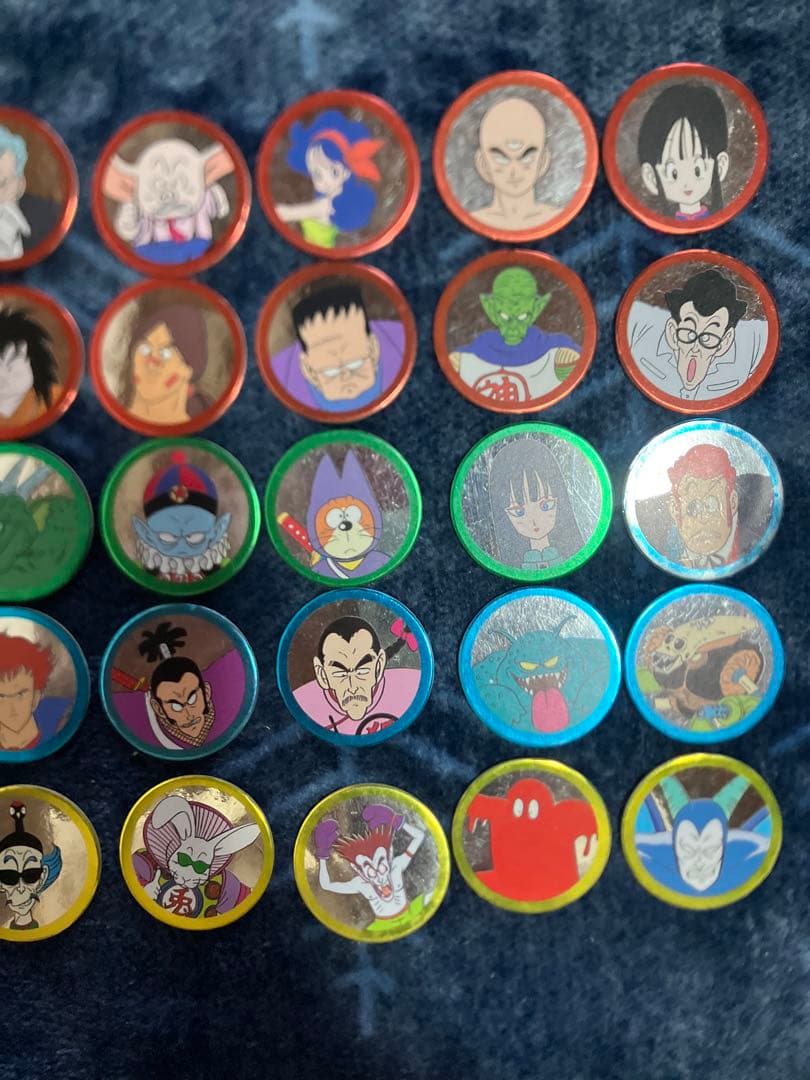 最終価格S&B ドラゴンボール初期メンコのみ　セミコンプ40枚セット