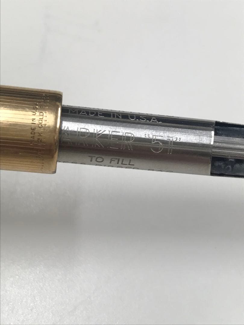 PARKERパーカー 万年筆 PARKER51 パーカー51 ブラウン×ゴールド