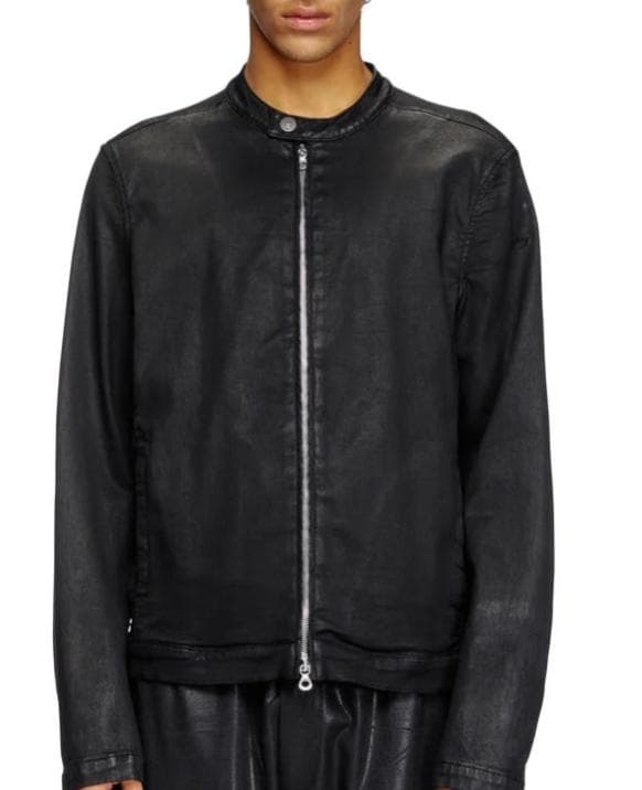 DIESEL 24AWレゼー風ジョグ[新品未使用タグ付き] シングルライダース