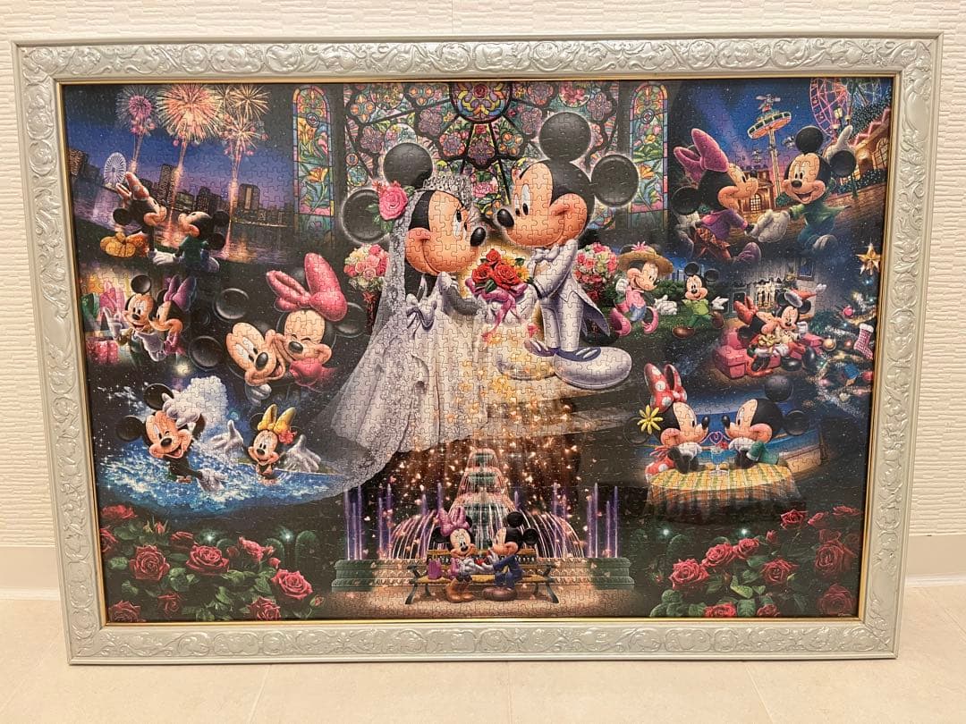 ミッキーとミニーのジグソーパズルセット