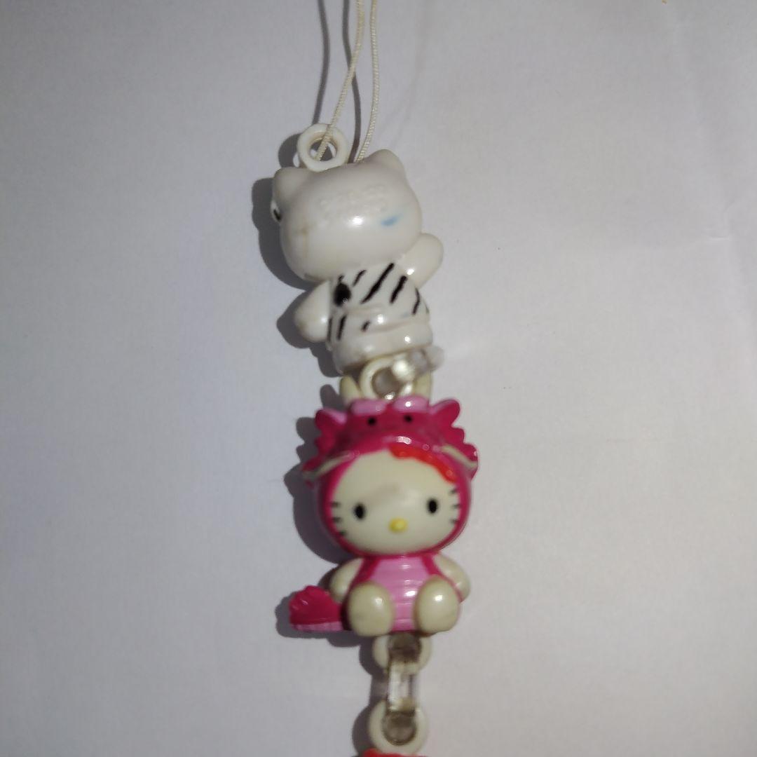 【希少】サンリオ　ハローキティ　干支 つながる　マスコット　平成レトロ