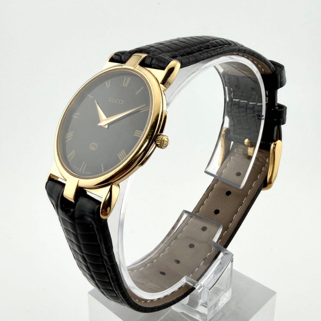 【新品電池/稼働/希少】グッチ 3400M 腕時計 ローマン スーキー メンズ