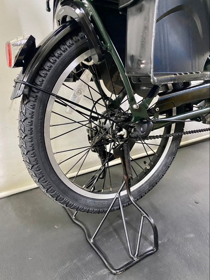 1年保証 送料無料　パナソニック　ギュットアニーズ　カーキ色　電動アシスト自転車