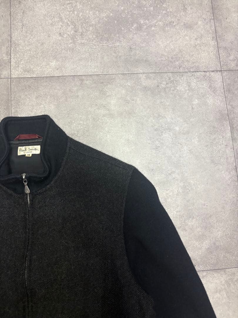 【希少】Paul Smith ポールスミス ウールジャケット ジップアップ
