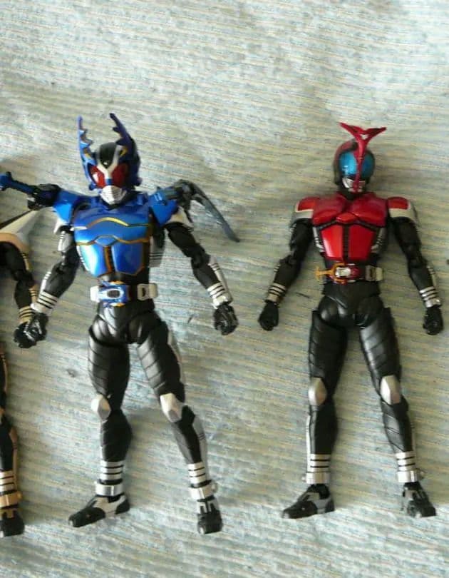 フィギュアーツ真骨頂カブト ガタック他　4個セット