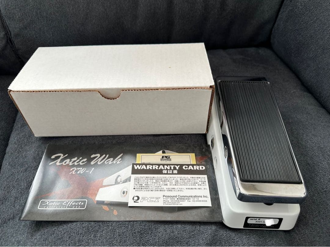 美品 Xotic エキゾチック XW-1 WAH エフェクター ワウ