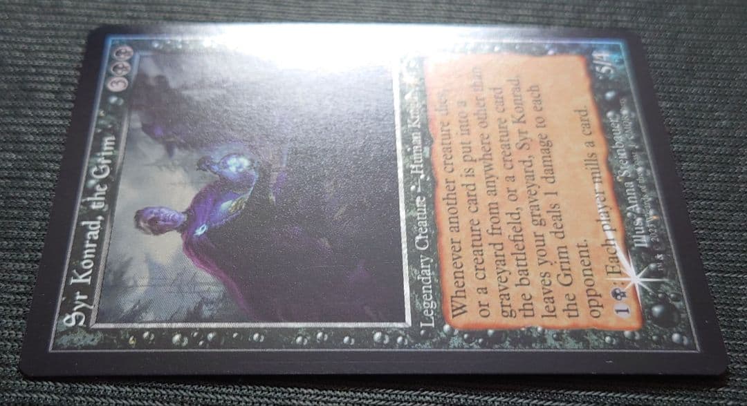 mtg 厳格な者、コンラッド卿 旧枠 FOIL 英語版 edh prm