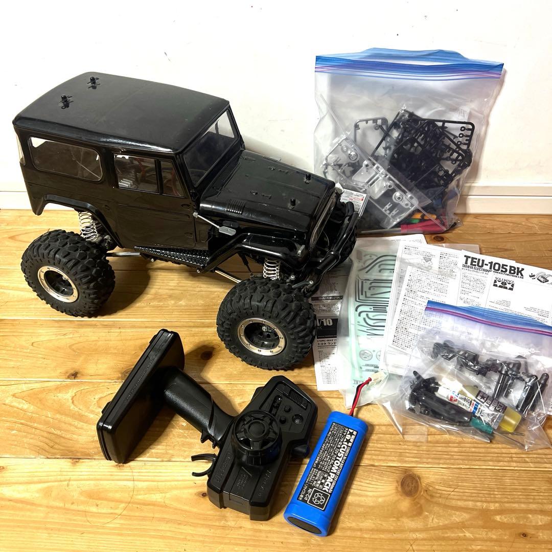 タミヤ CR-01 黒　ランクル ラジコン CR01