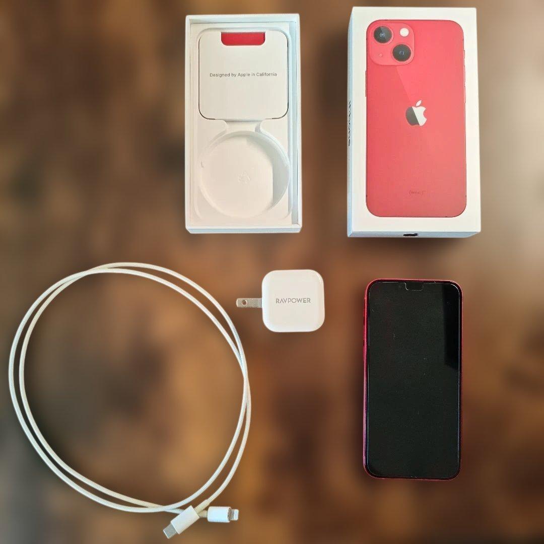 T*A様 Apple iPhone 13mini 本体 急速充電器付き