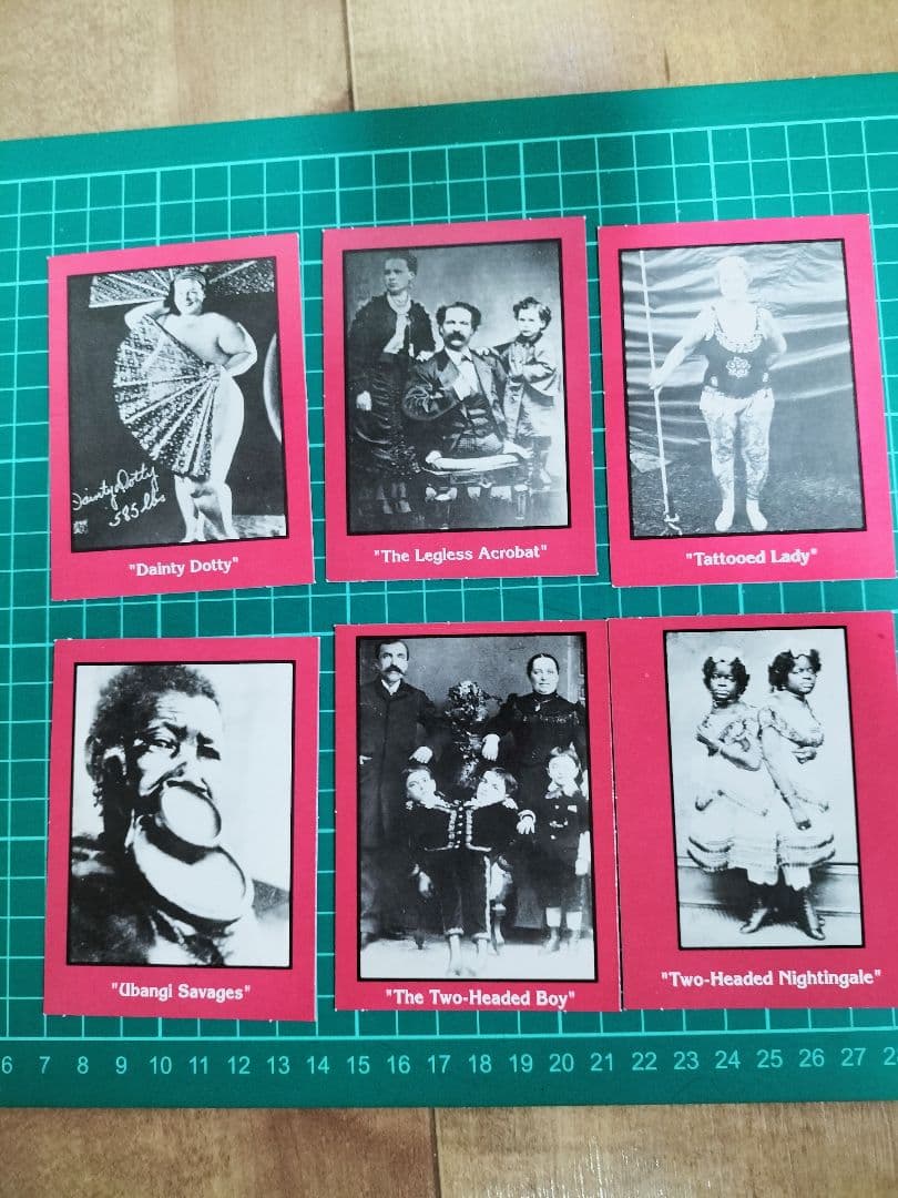 フリークスカード　畸形　見世物小屋　異端　米国製　『希少品』
