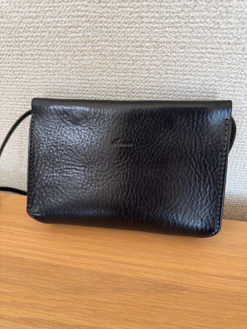 ibona イボーナ ペティ・ポーチ（マキシマム） ブラック