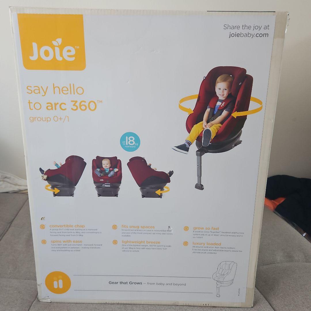 【くまのすけ様】Joie Arc 360 チャイルドシート ブラック＆ネイビー