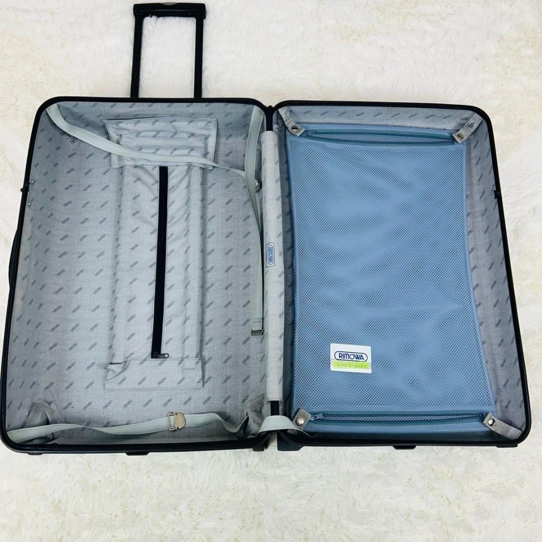 マ*メ様 RIMOWA 82Lスーツケース リモワ 黒 2輪 廃盤 キャリーケー
