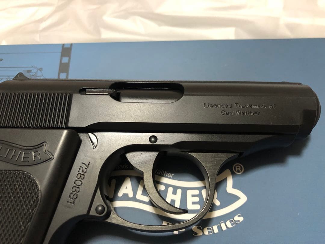 マルシン ワルサーPPK アーリー　マットブラックABS モデルガン 最新ロット