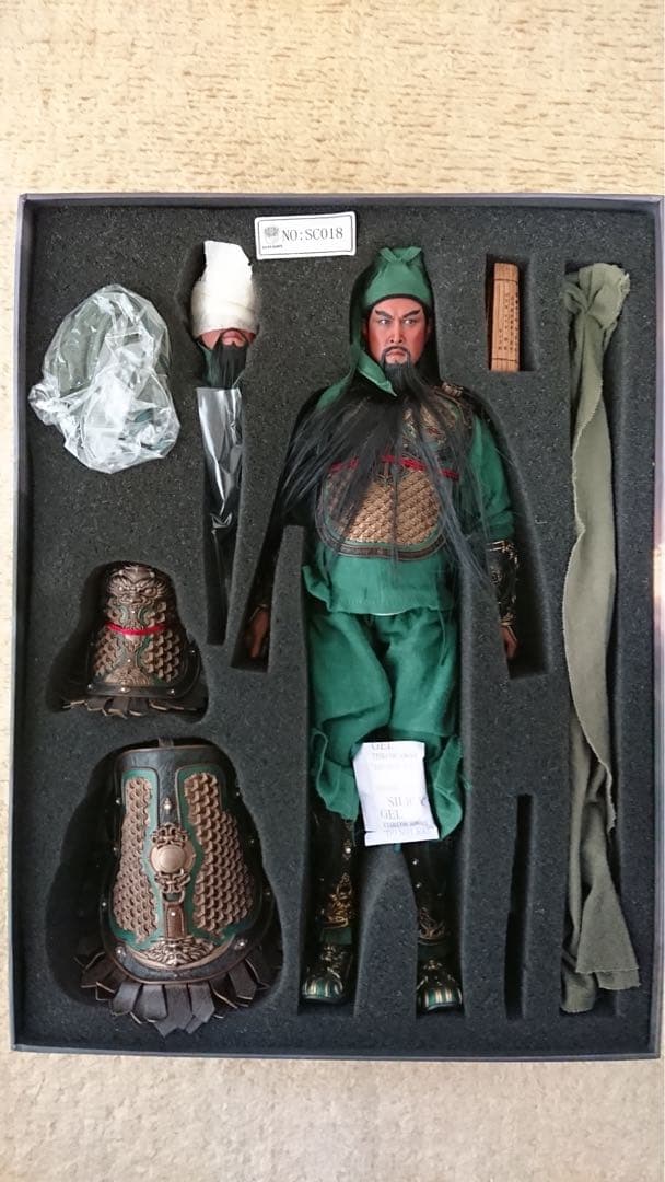 1/6 サイズ INFLAMES ×NEWSOUL 三国志　関羽　フィギュア　蜀