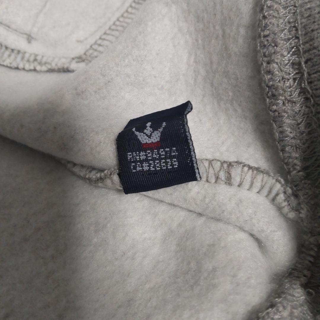 Stussy グレー ジップアップパーカー M