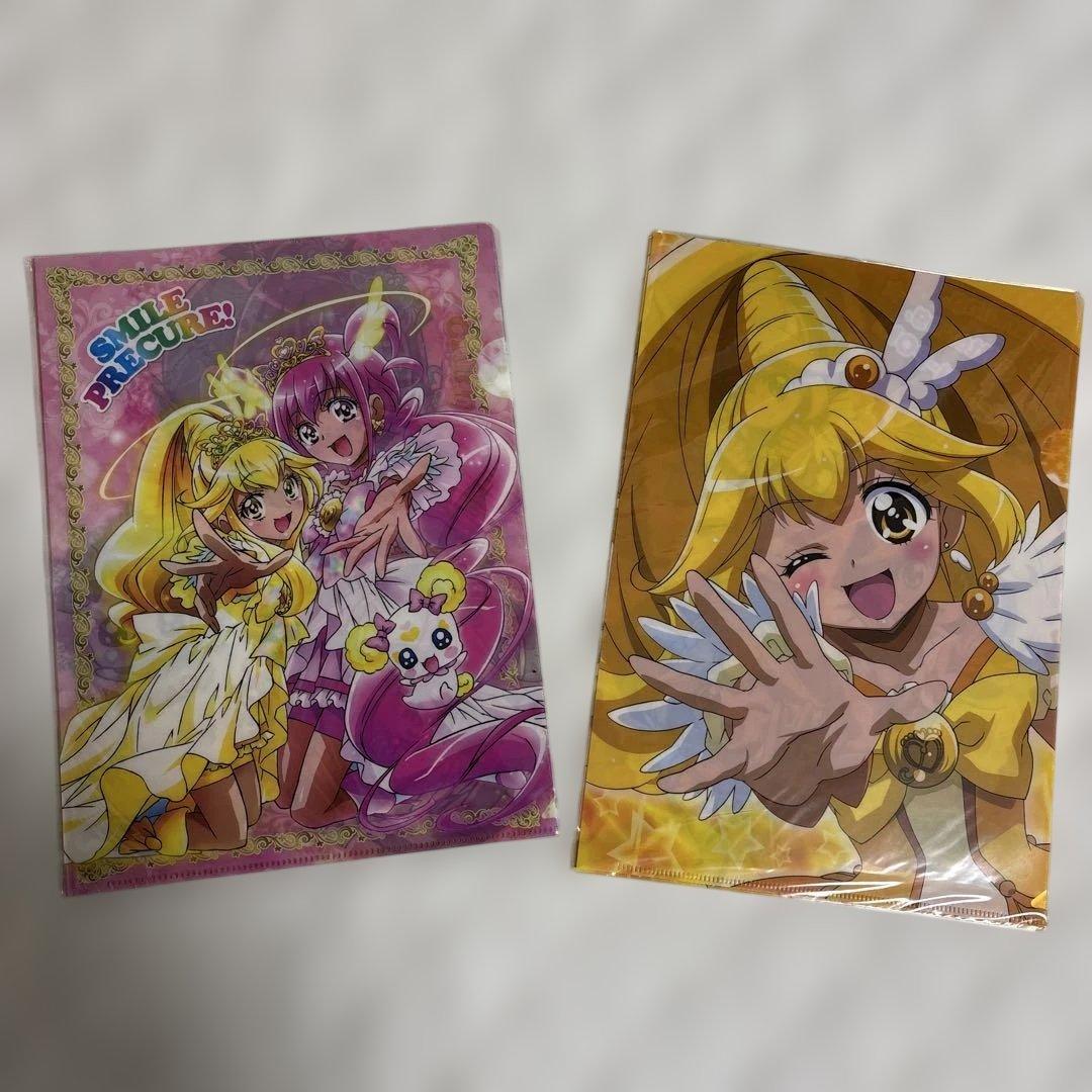 スマイルプリキュア！グッズ　カレンダー、クリアファイル、下じきなど