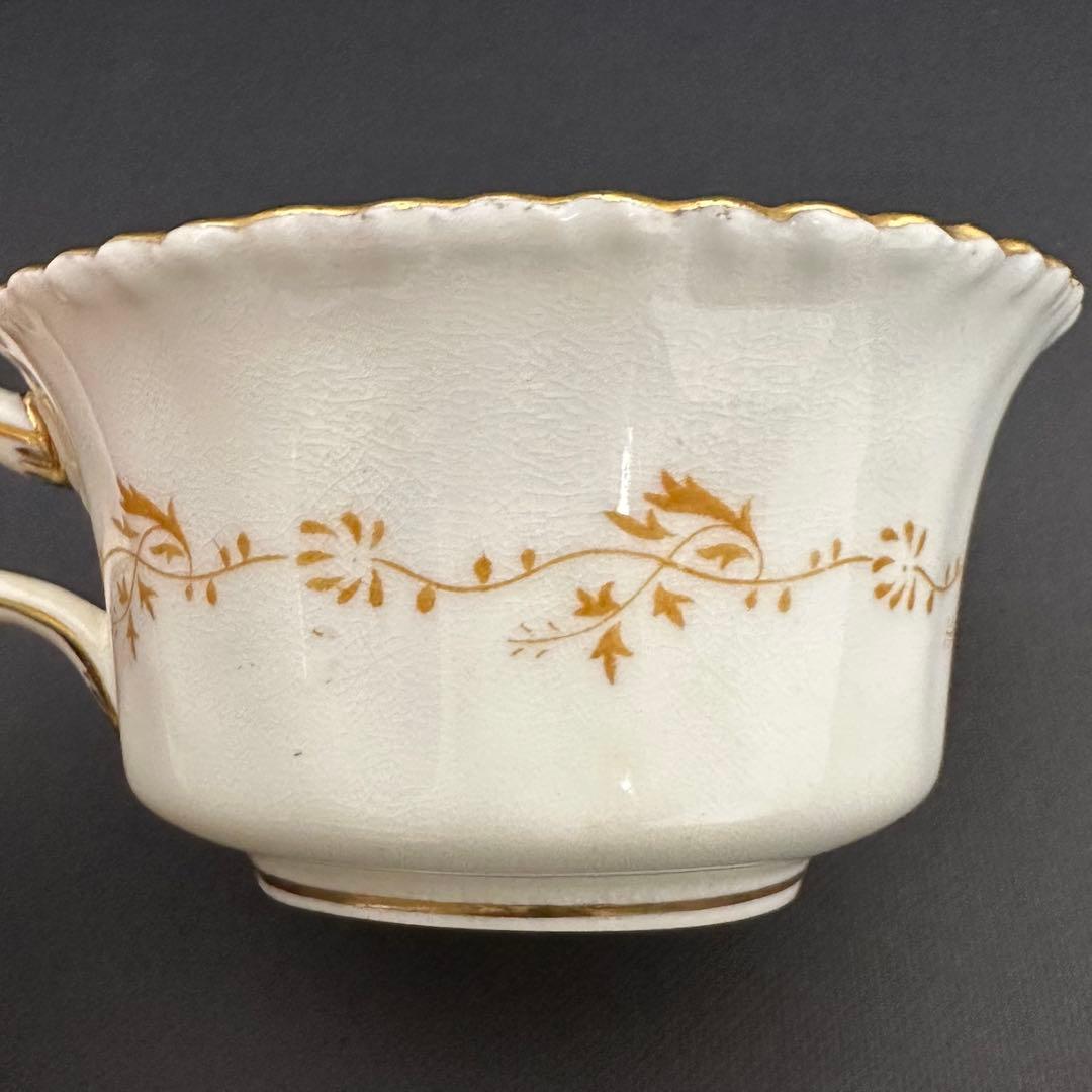 【最終セール】コールポート バットウィング アンティーク ティーカップ＆ソーサー