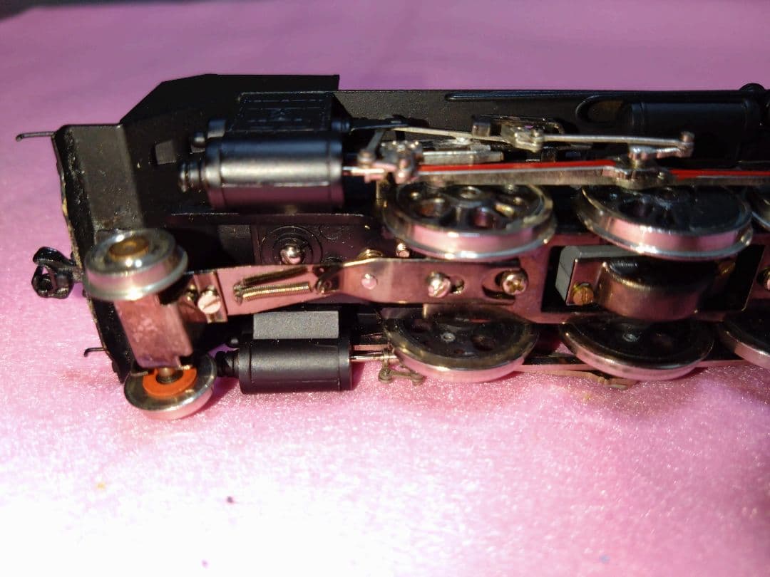 HOゲージ C58形 蒸機機関車 208号機　（金属製・宮沢模型製) 中古品